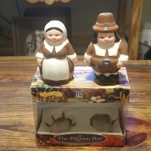 Publix The Pilgrim Pair Encore Edition Salt and Pepper Shakers